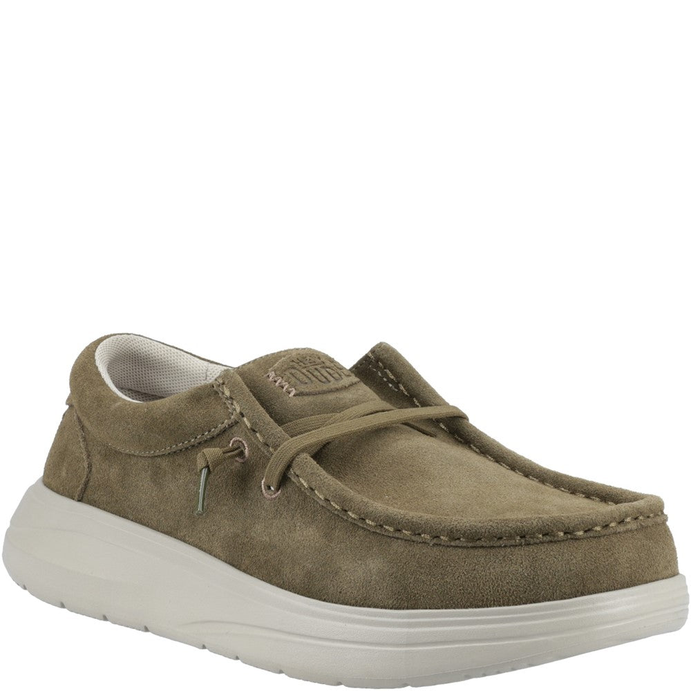 Men's HEYDUDE Wally COMF Suede Slip on Shoe