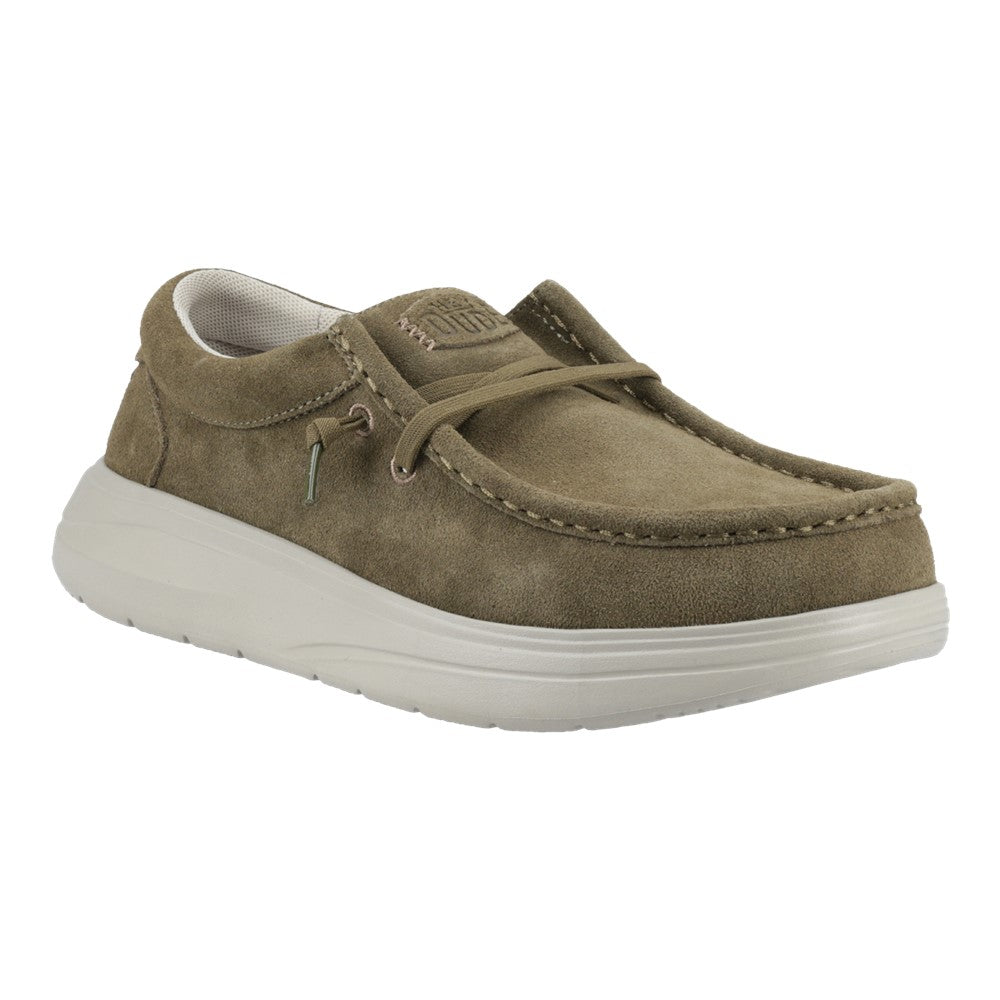 Men's HEYDUDE Wally COMF Suede Slip on Shoe