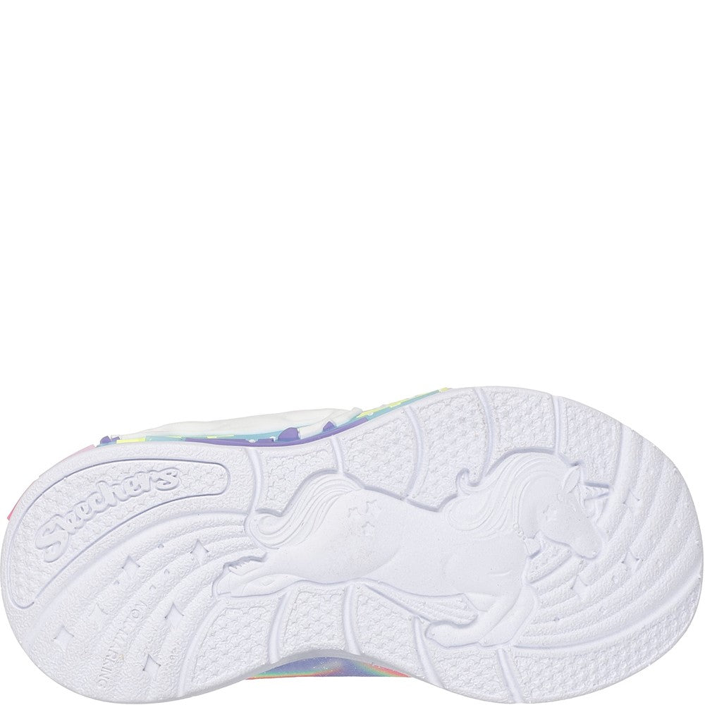 Girls' Skechers Unicorn Chaser Infant Trainers