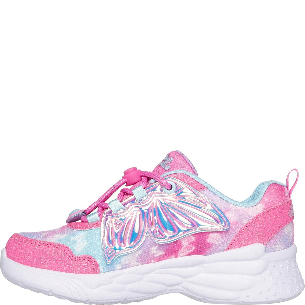 Girls' Skechers Dream Racer - Wing Brites Shoes