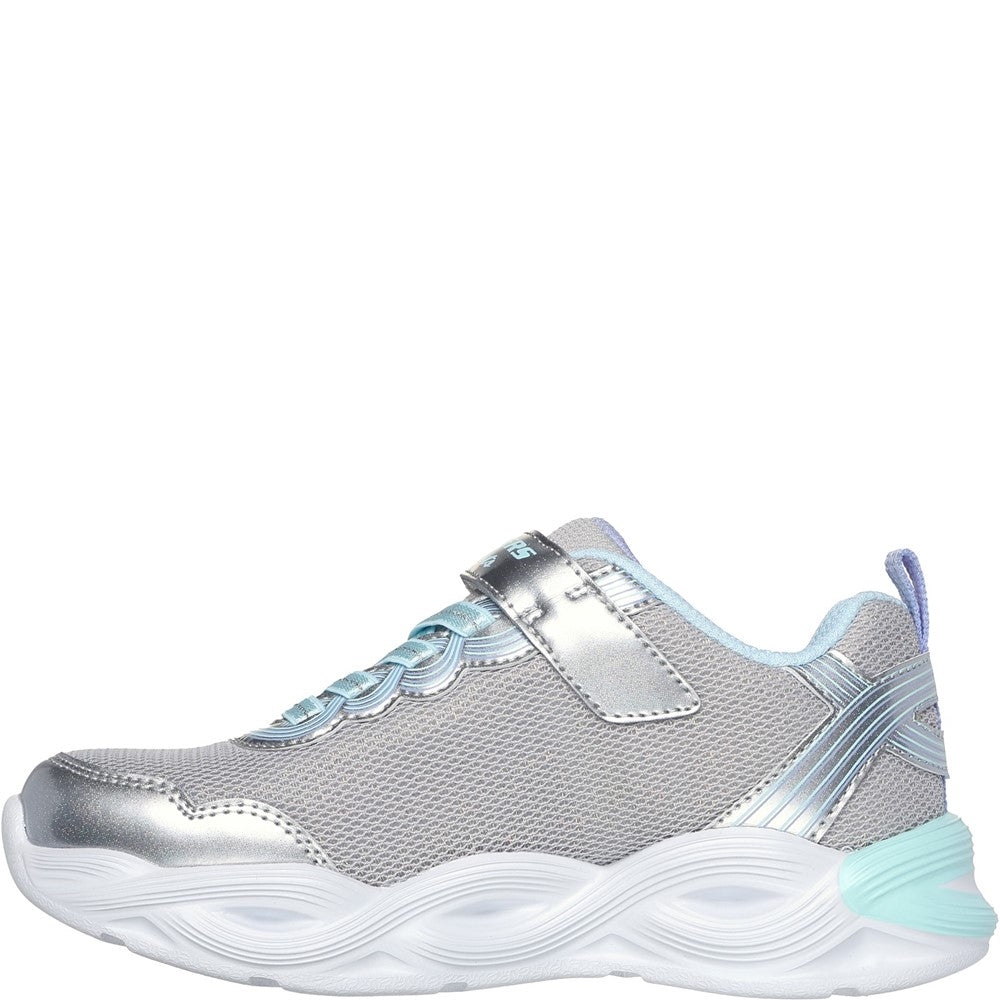 Girls' Skechers S-Lights: Twisty Glow Trainers