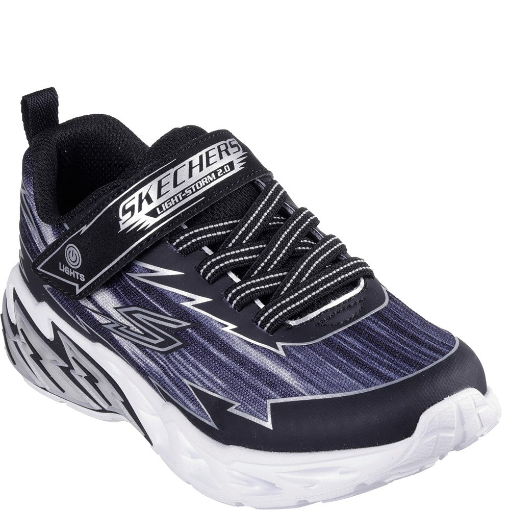 Boys' Skechers Light Storm 2.0 - Bolt-Brights Junior Shoe