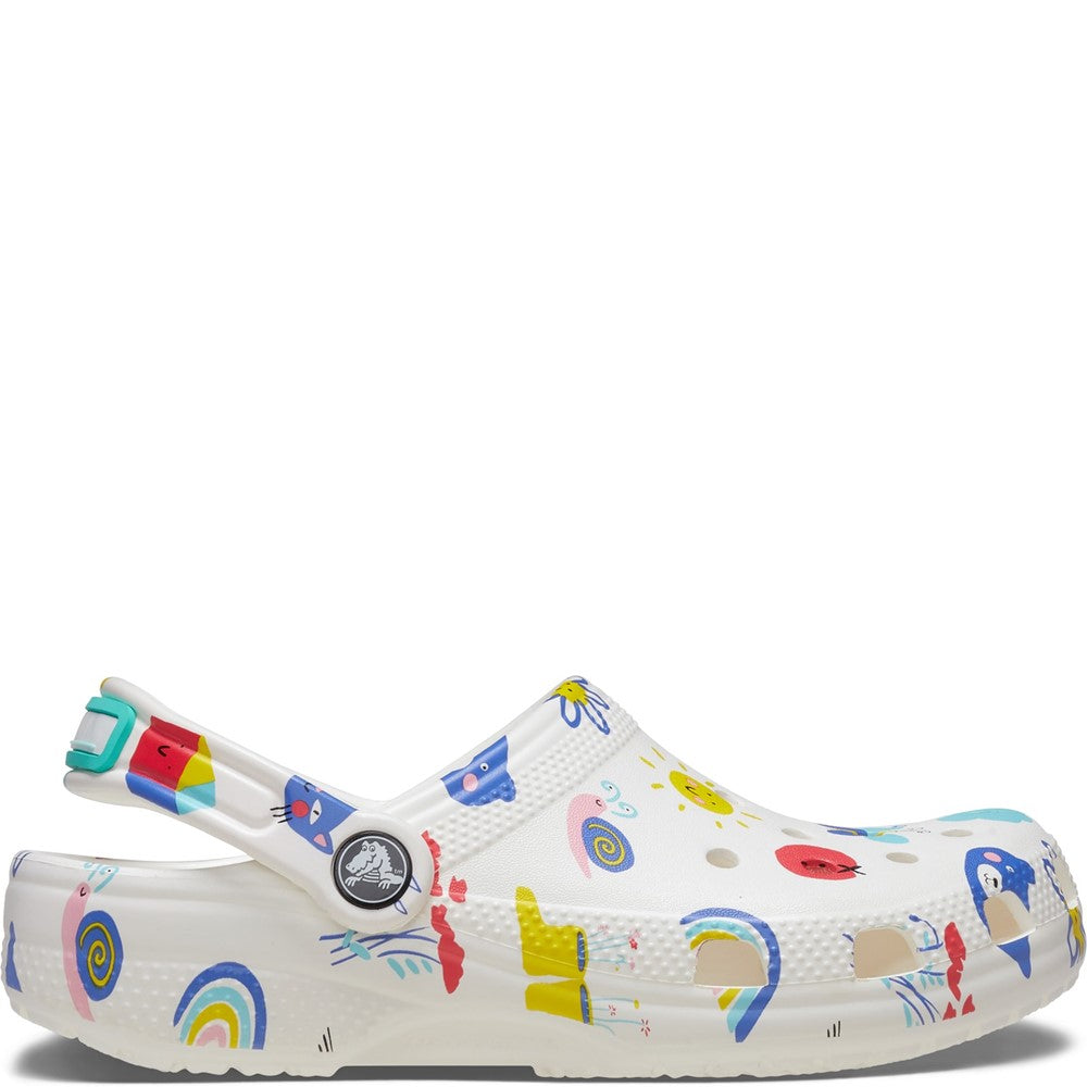 Kids' Crocs Classic Graphic Clog