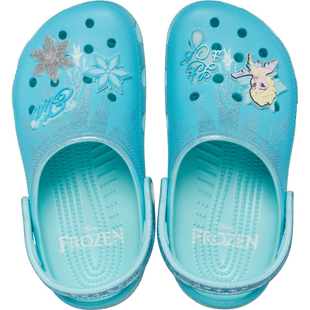 Kids' Crocs Frozen Elsa Junior Clog