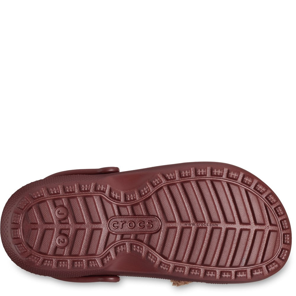 Kids' Crocs Classic Lined Fun Lab Bear Junior Clogs