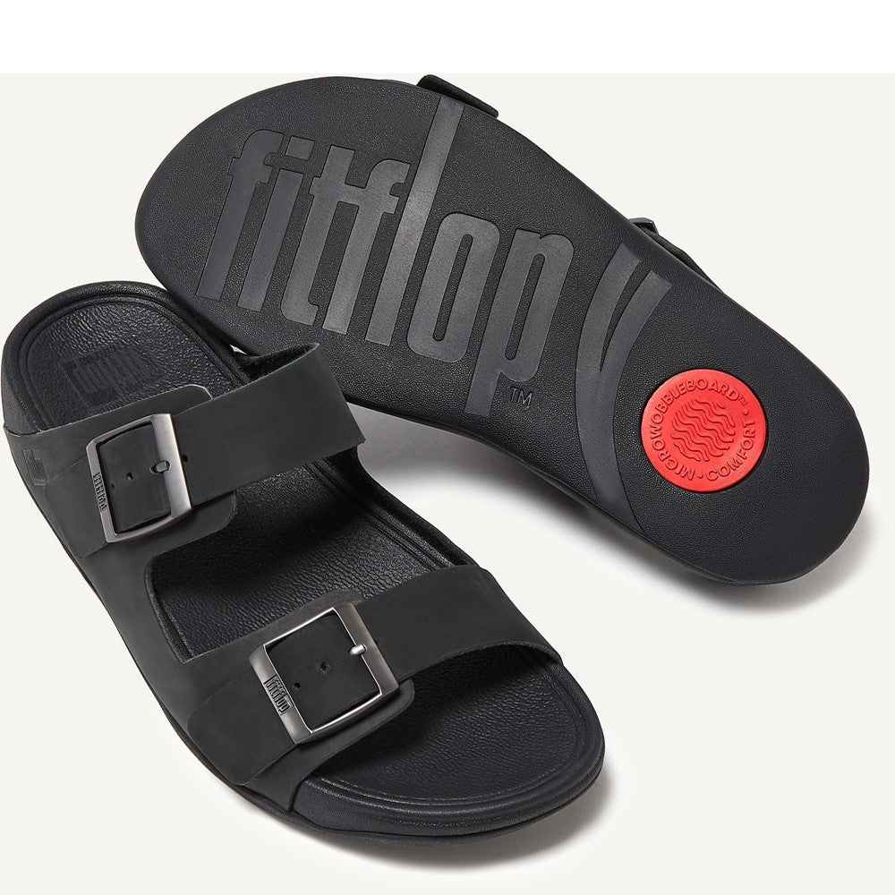 Men's Fitflop Gogh Moc Wide Fit Slides