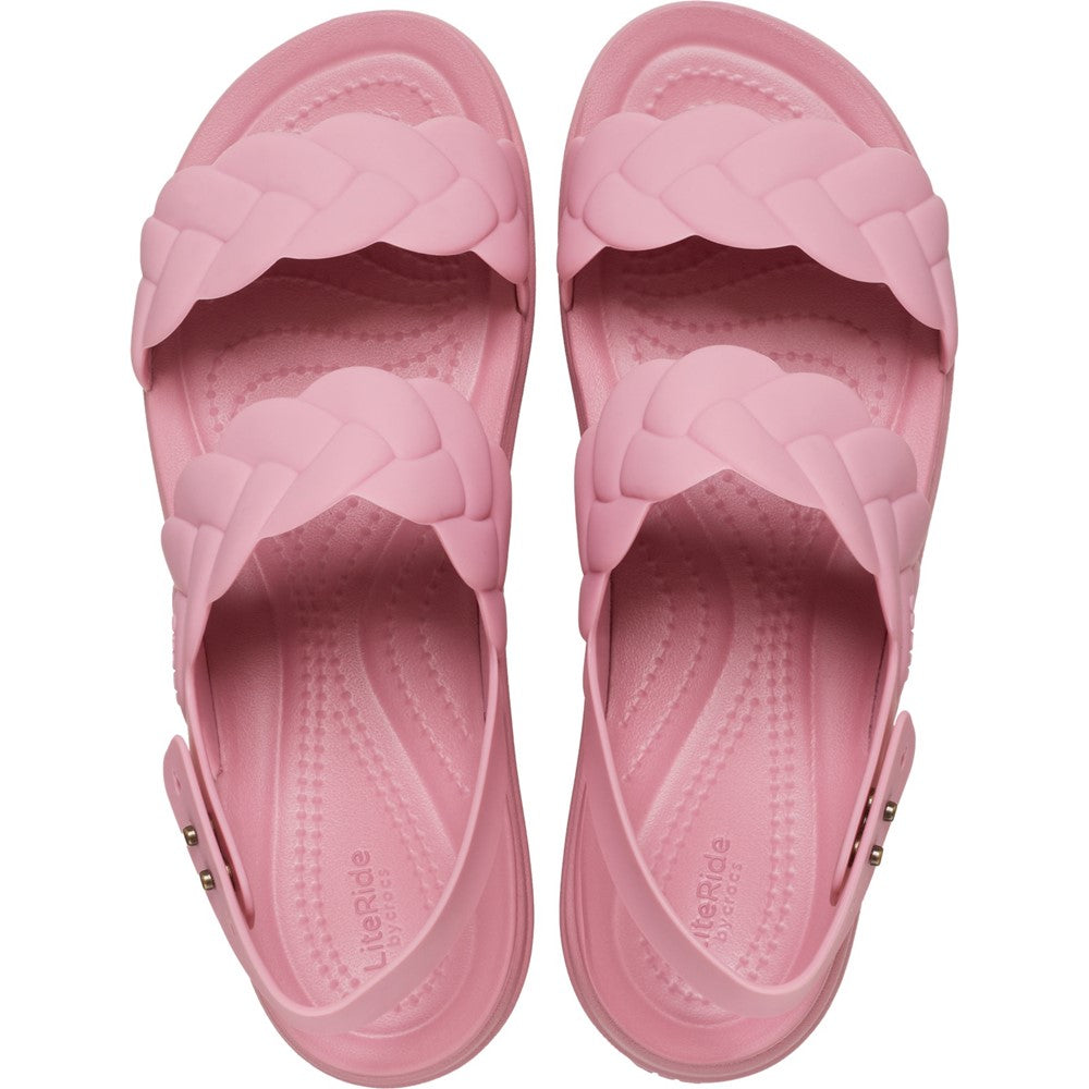 Women's Crocs Brooklyn Woven Low Wedge