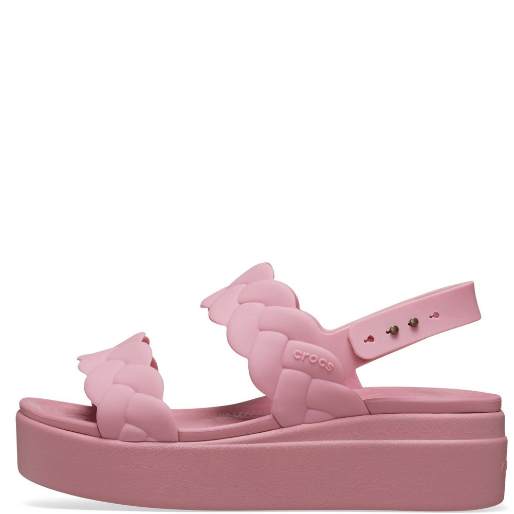 Women's Crocs Brooklyn Woven Low Wedge