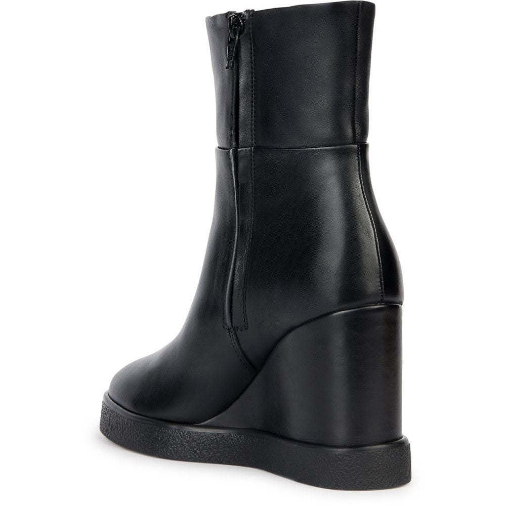 Women's Geox D EILDEA WEDGE B ANKLE BOOTS