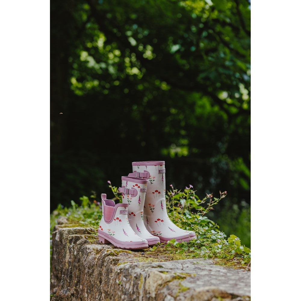 Women's Cotswold Wildflower Ankle Wellingtons