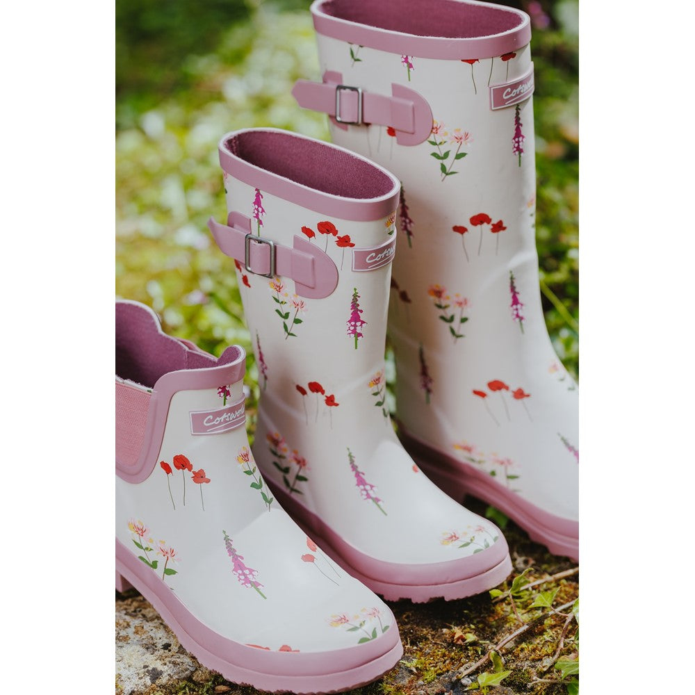 Women's Cotswold Wildflower Ankle Wellingtons