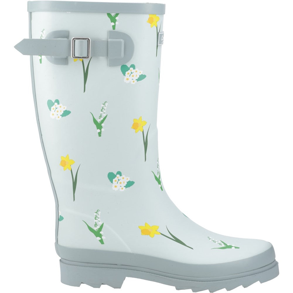 Women's Cotswold Wildflower Tall Wellingtons