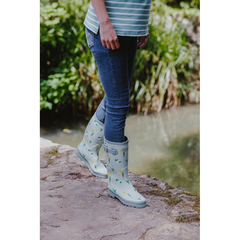 Women's Cotswold Wildflower Tall Wellingtons