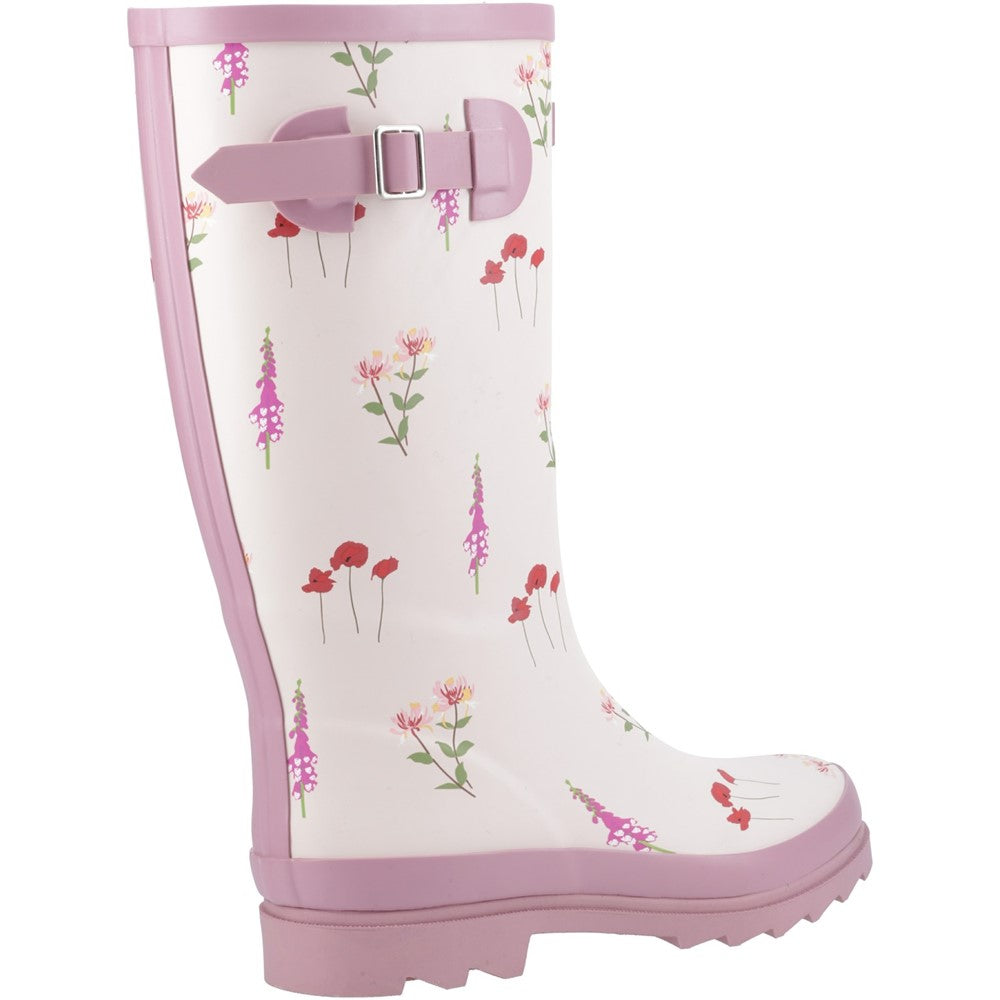 Women's Cotswold Wildflower Tall Wellingtons