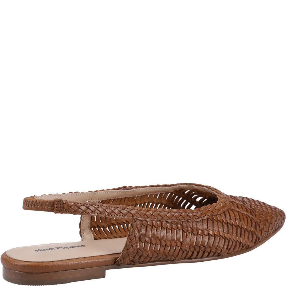 Women's Hush Puppies Dalia Woven Slingback Ballerinas