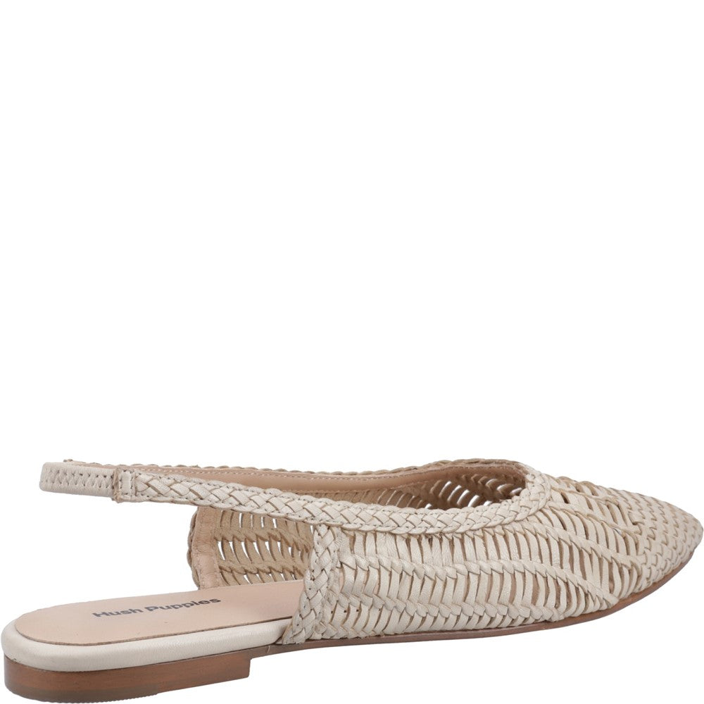 Women's Hush Puppies Dalia Woven Slingback Ballerinas
