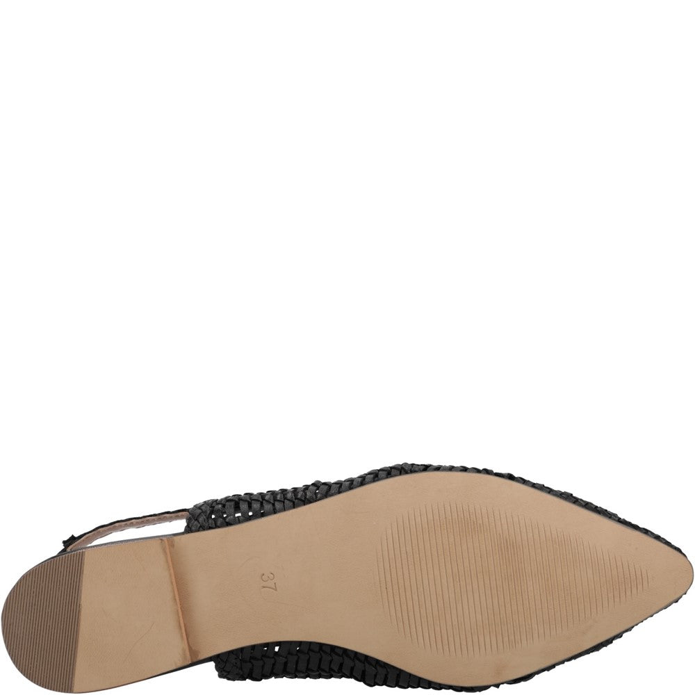 Women's Hush Puppies Dalia Woven Slingback Ballerinas