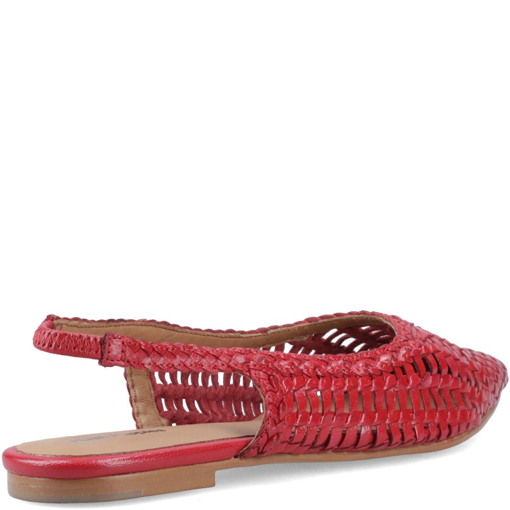 Women's Hush Puppies Dalia Woven Slingback Ballerinas