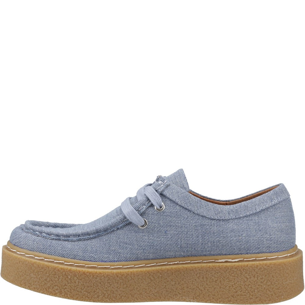 Women's Hush Puppies Bridie Textile Mocc Toe