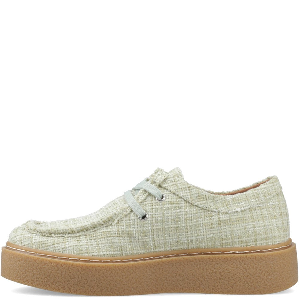 Women's Hush Puppies Bridie Textile Mocc Toe
