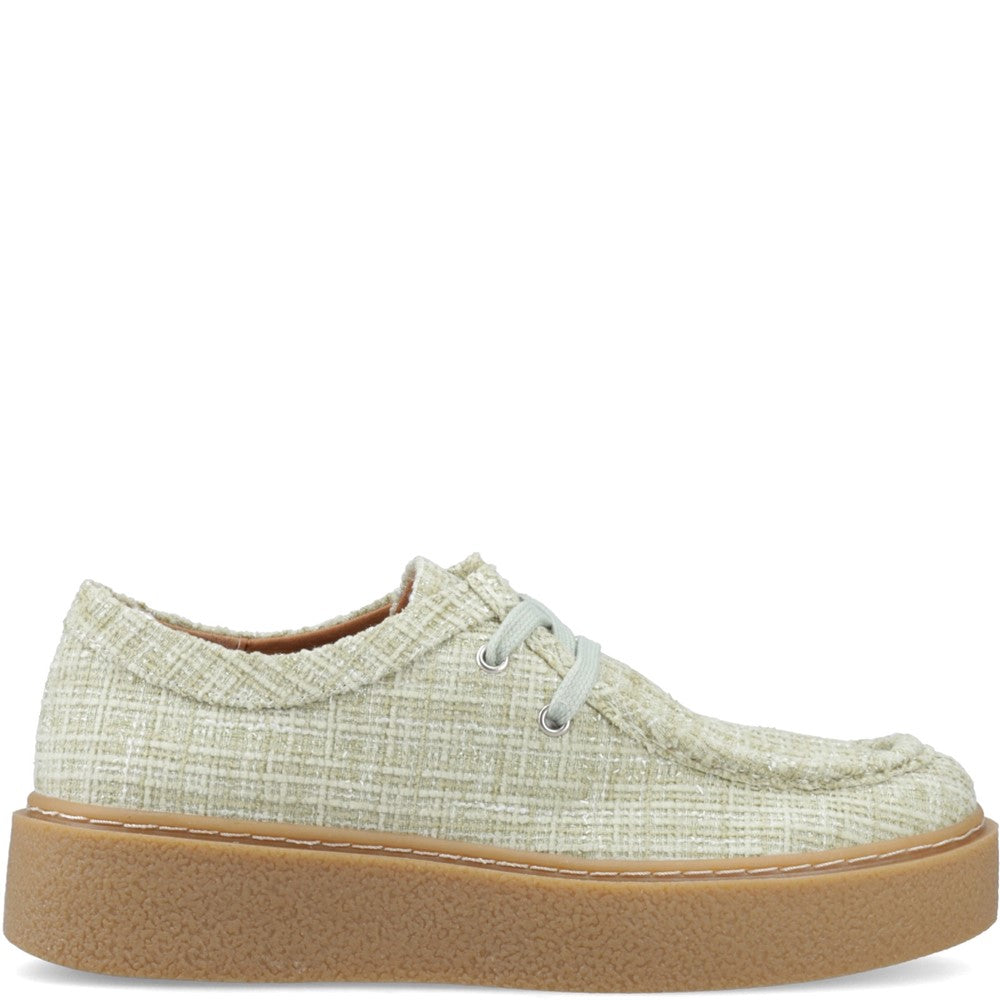 Women's Hush Puppies Bridie Textile Mocc Toe