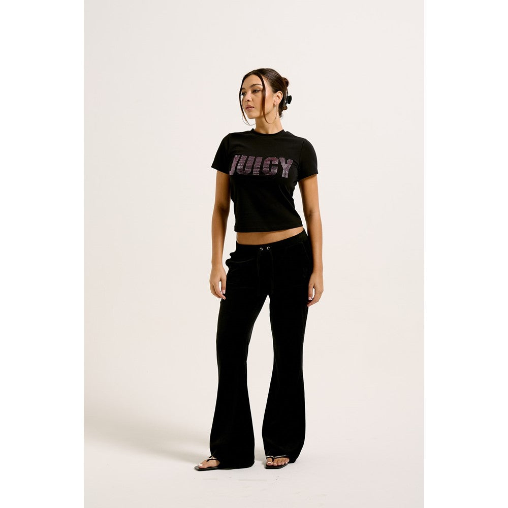 Women's Juicy Couture Impact Juicy Logo Short Sleeve Top