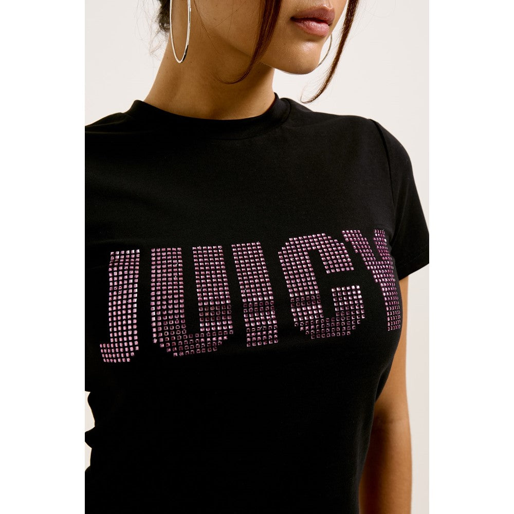 Women's Juicy Couture Impact Juicy Logo Short Sleeve Top