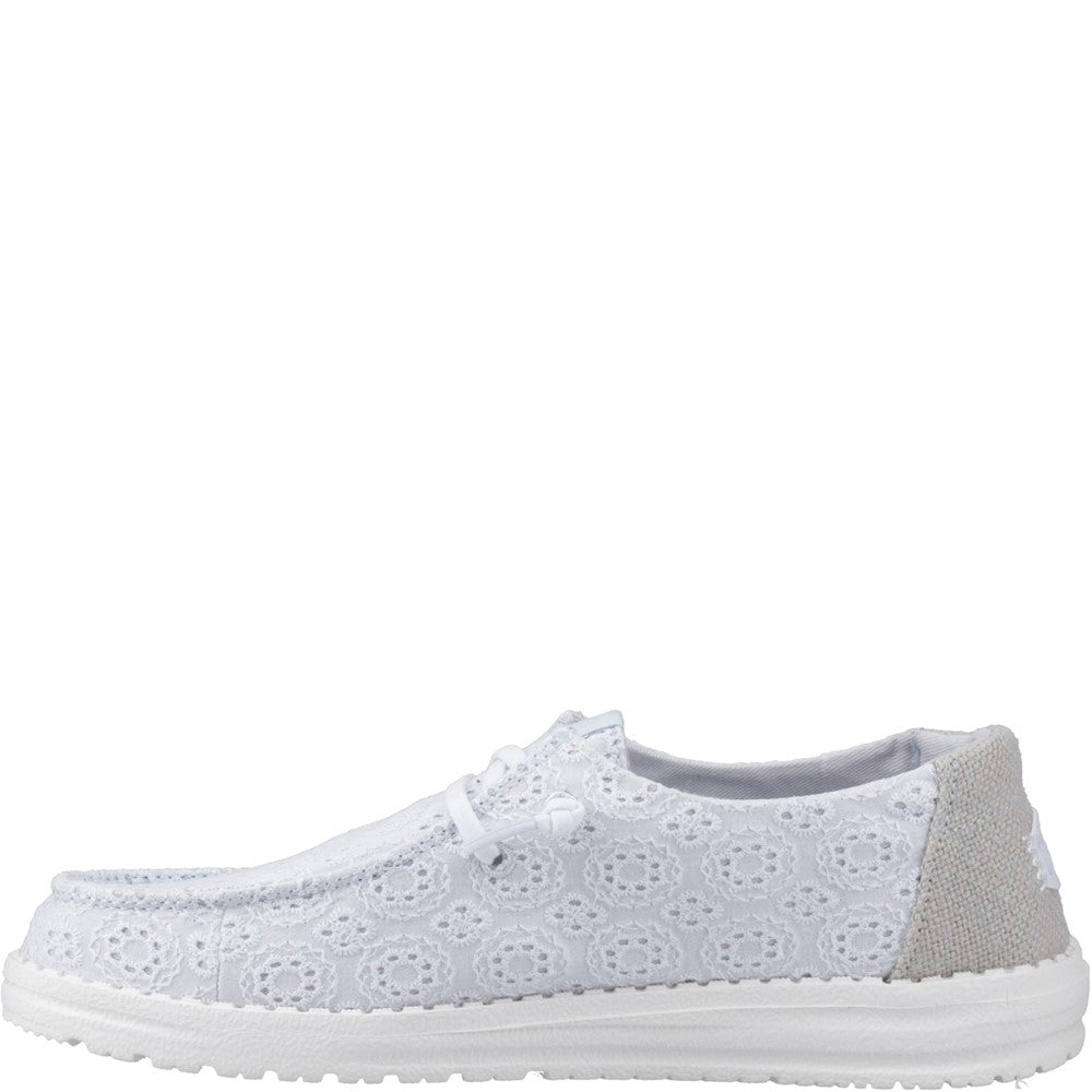Women's HEYDUDE Wendy Eyelet Lace Shoes