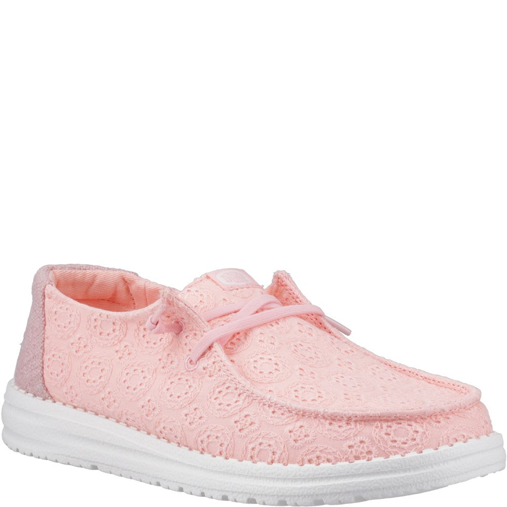 Women's HEYDUDE Wendy Eyelet Lace Shoes