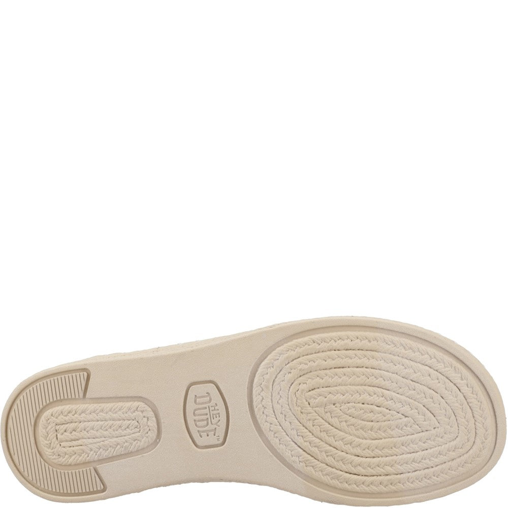 Women's HEYDUDE Wendy Espadrille Retro Palm Shoes