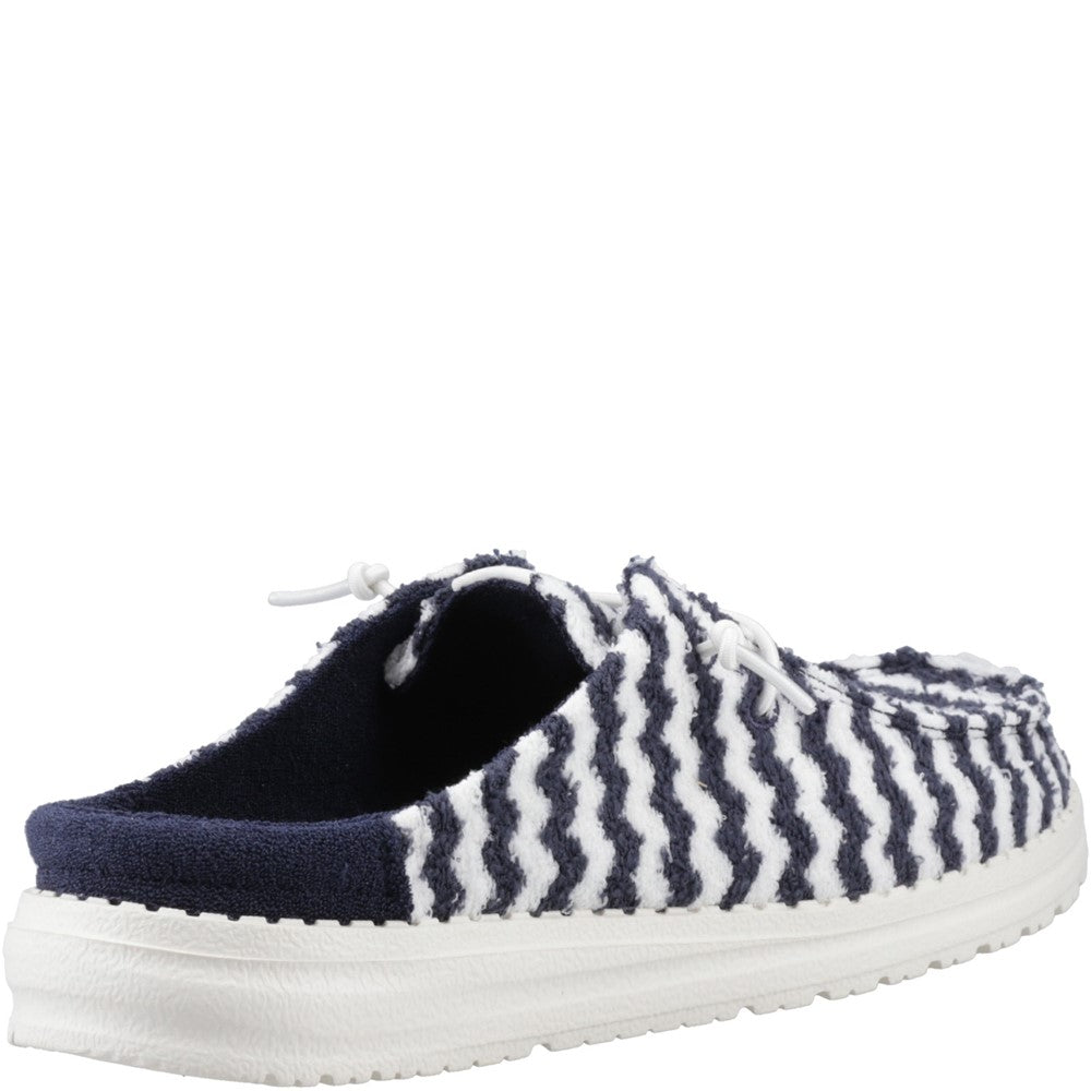 Women's HEYDUDE Wendy Slip Terry Stripe Mule