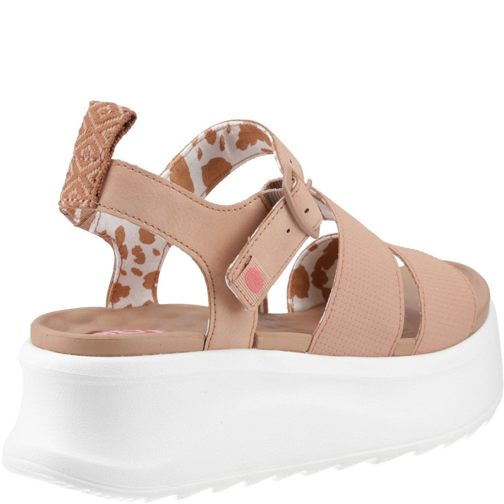 Women's HEYDUDE Delray Buckle Classic Sandal