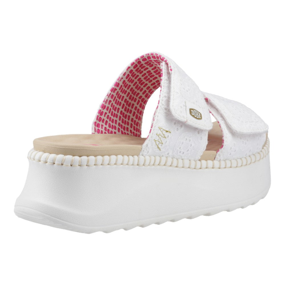 Women's HEYDUDE Delray Slide Eyelet Sandal