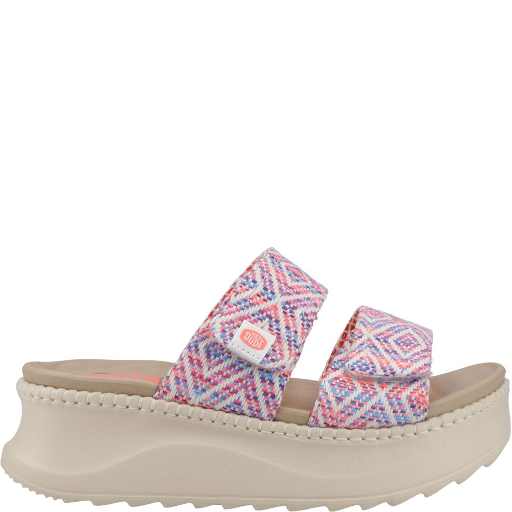 Women's HEYDUDE Delray Slide Surf Baja Sandal