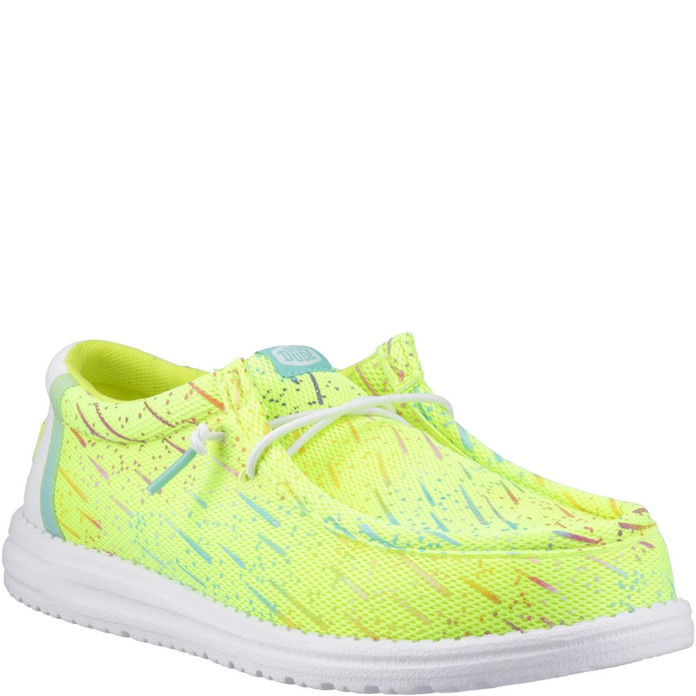 Men's HEYDUDE Wally Party Mesh Shoes