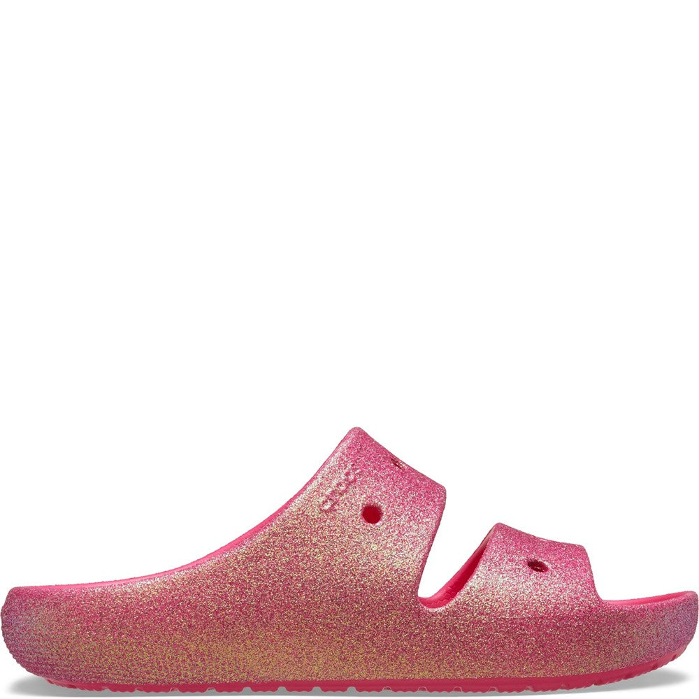 Unisex Crocs Classic Iridescent Glitter Sandal