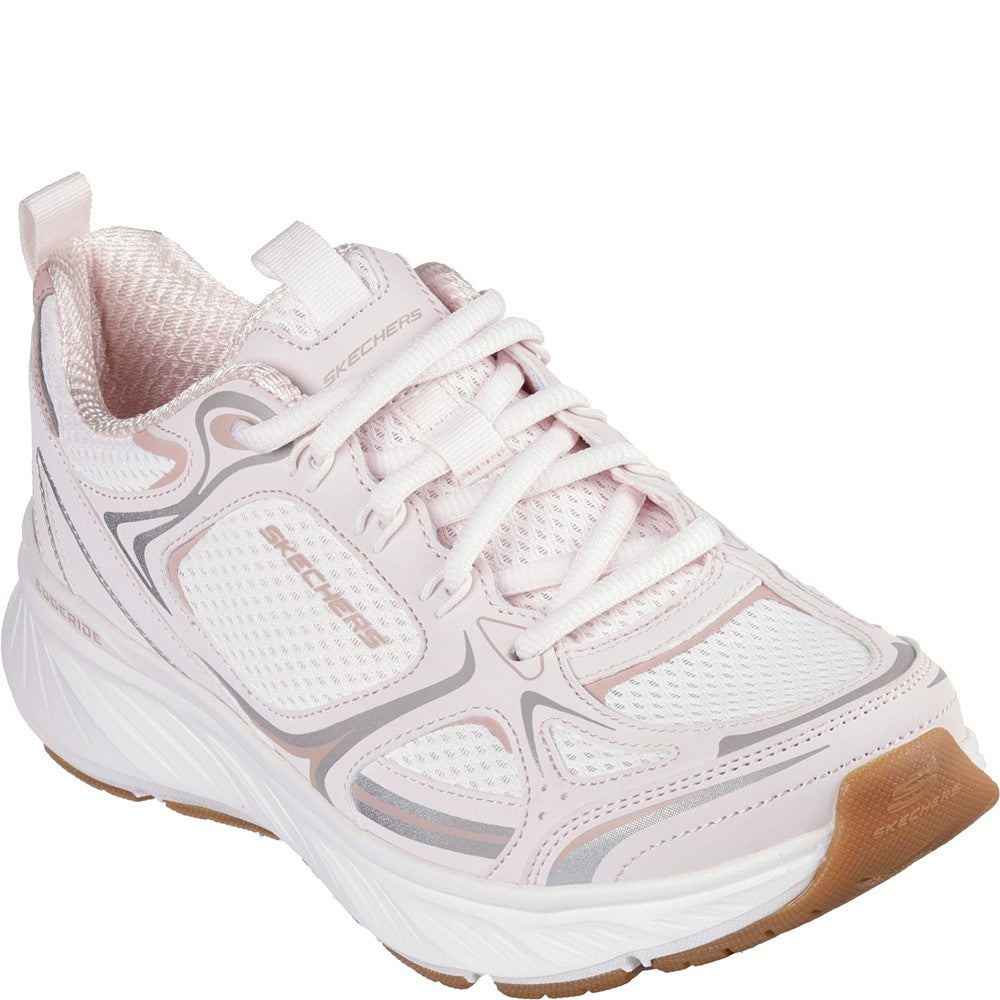 Women's Skechers Edgeride Silver Eclipse Trainers