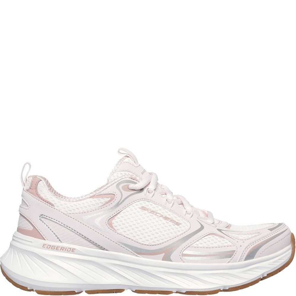 Women's Skechers Edgeride Silver Eclipse Trainers