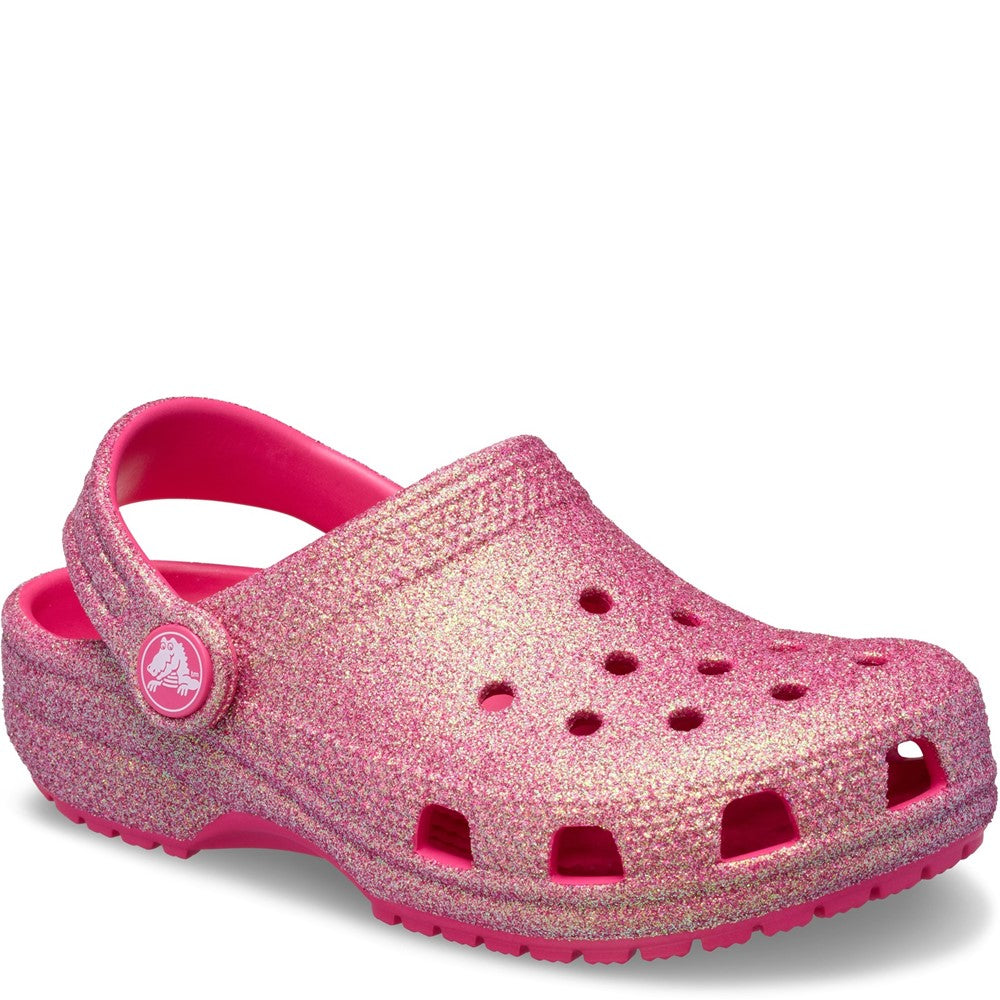 Kids' Crocs Infant Classic Glitter Clog