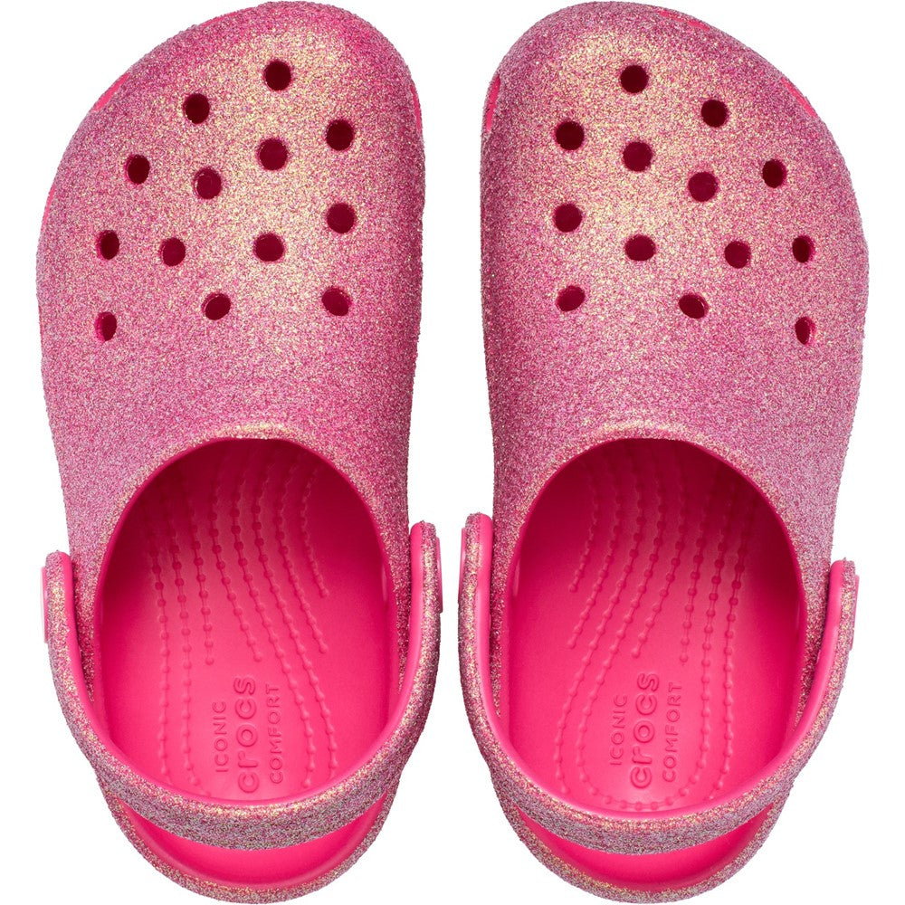 Kids' Crocs Infant Classic Glitter Clog