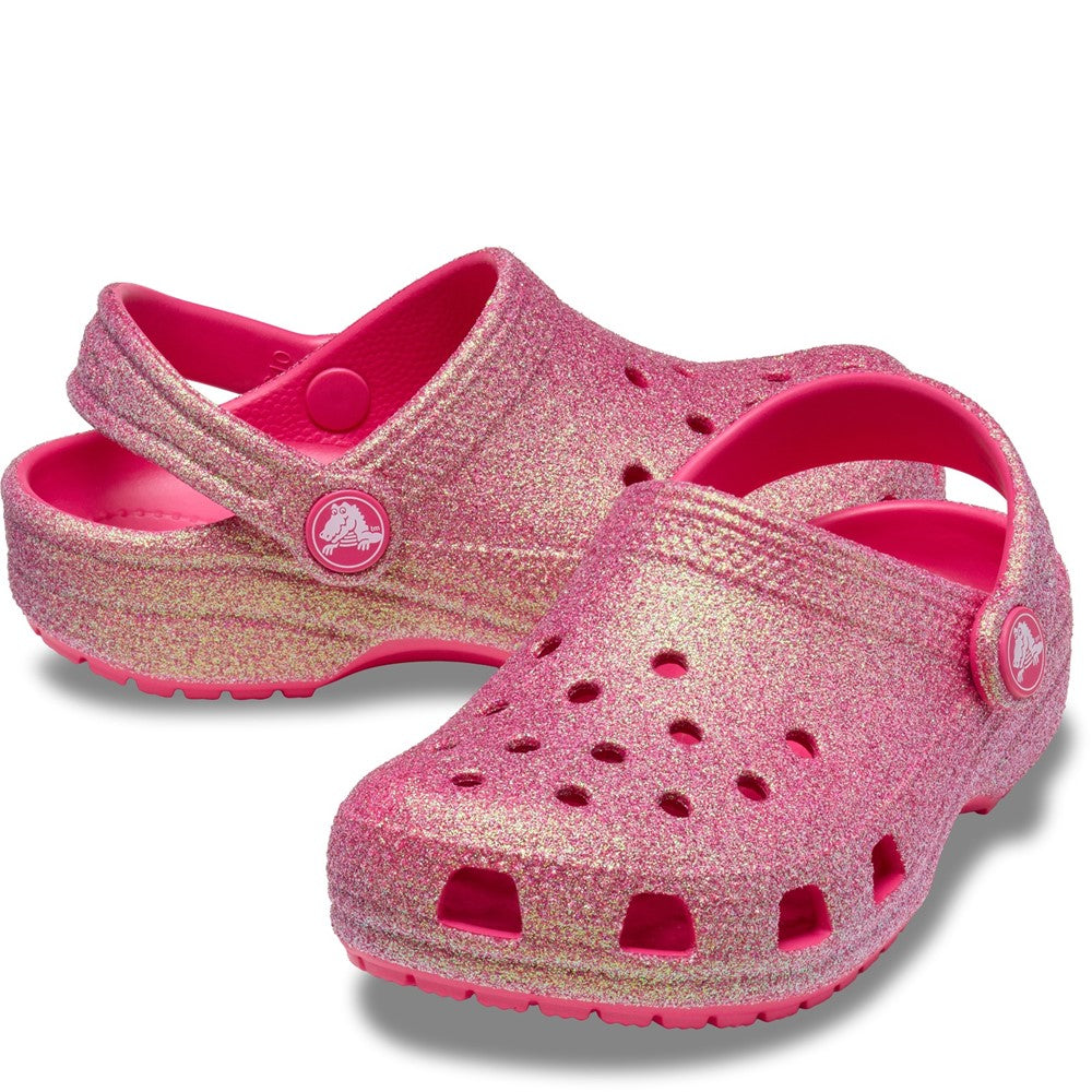 Kids' Crocs Junior Classic Glitter Clog