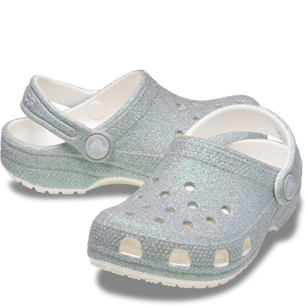 Kids' Crocs Junior Classic Glitter Clog