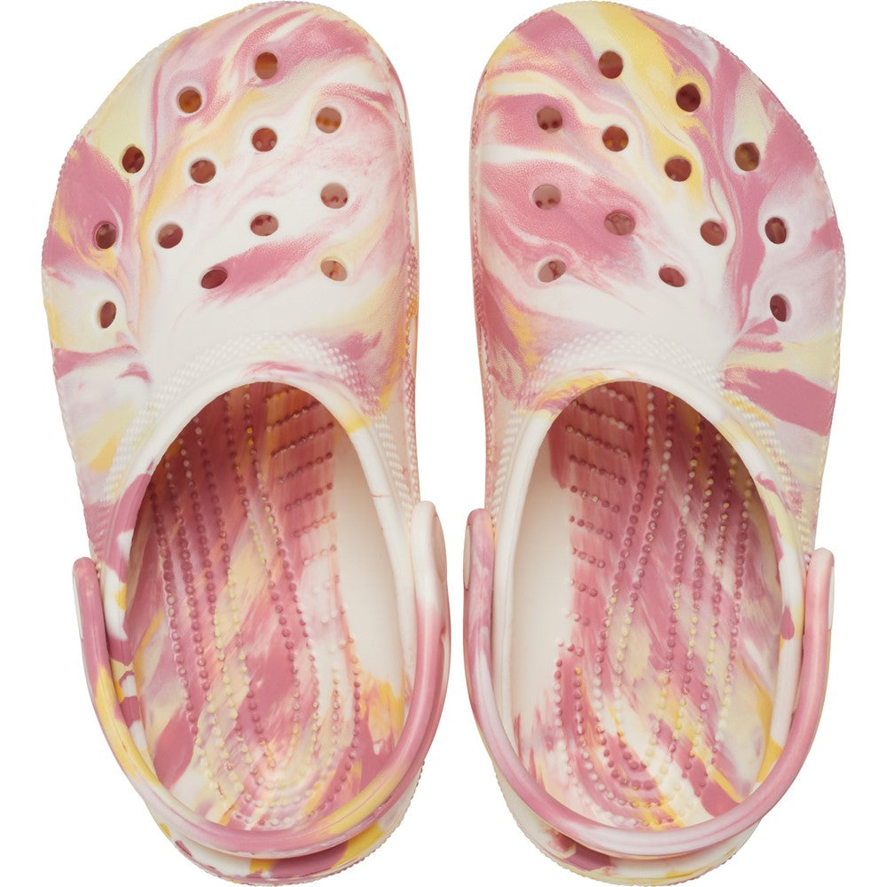 Kids' Crocs Junior Classic Marbled Clog