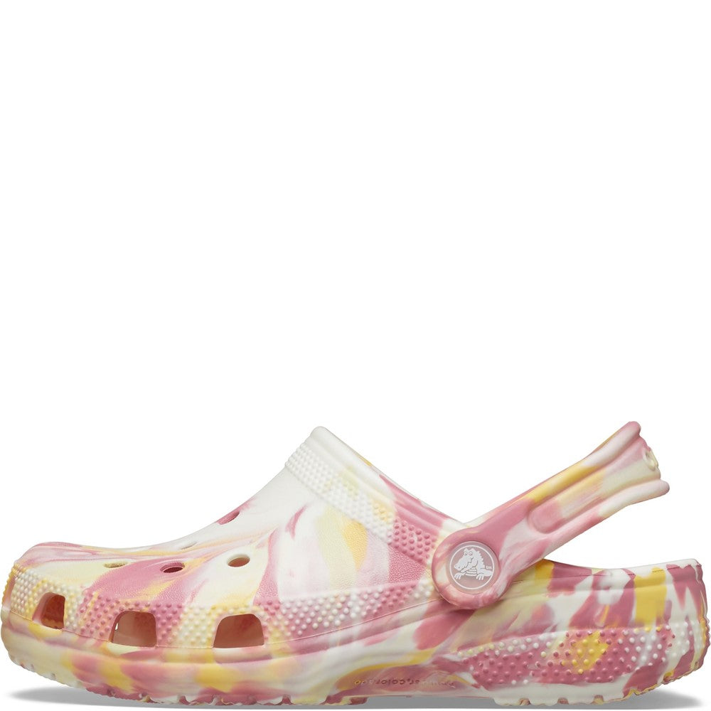 Kids' Crocs Junior Classic Marbled Clog