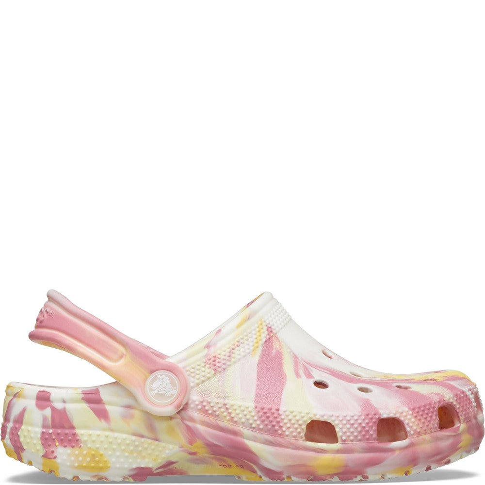 Kids' Crocs Junior Classic Marbled Clog