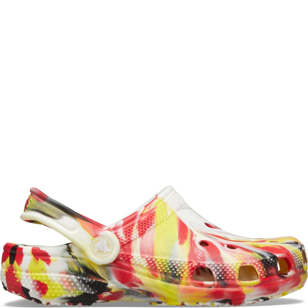 Kids' Crocs Junior Classic Marbled Clog