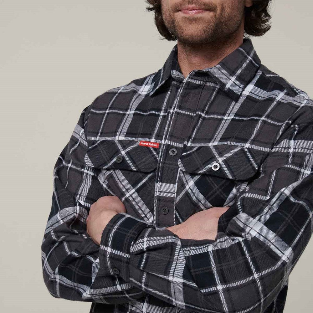 Men's Hard Yakka Core Flannel Shirt