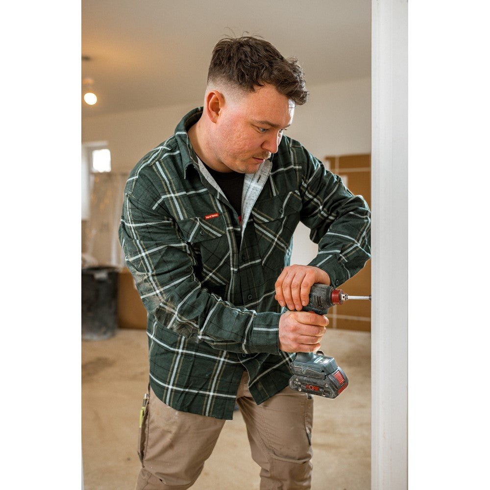Men's Hard Yakka Core Flannel Shirt