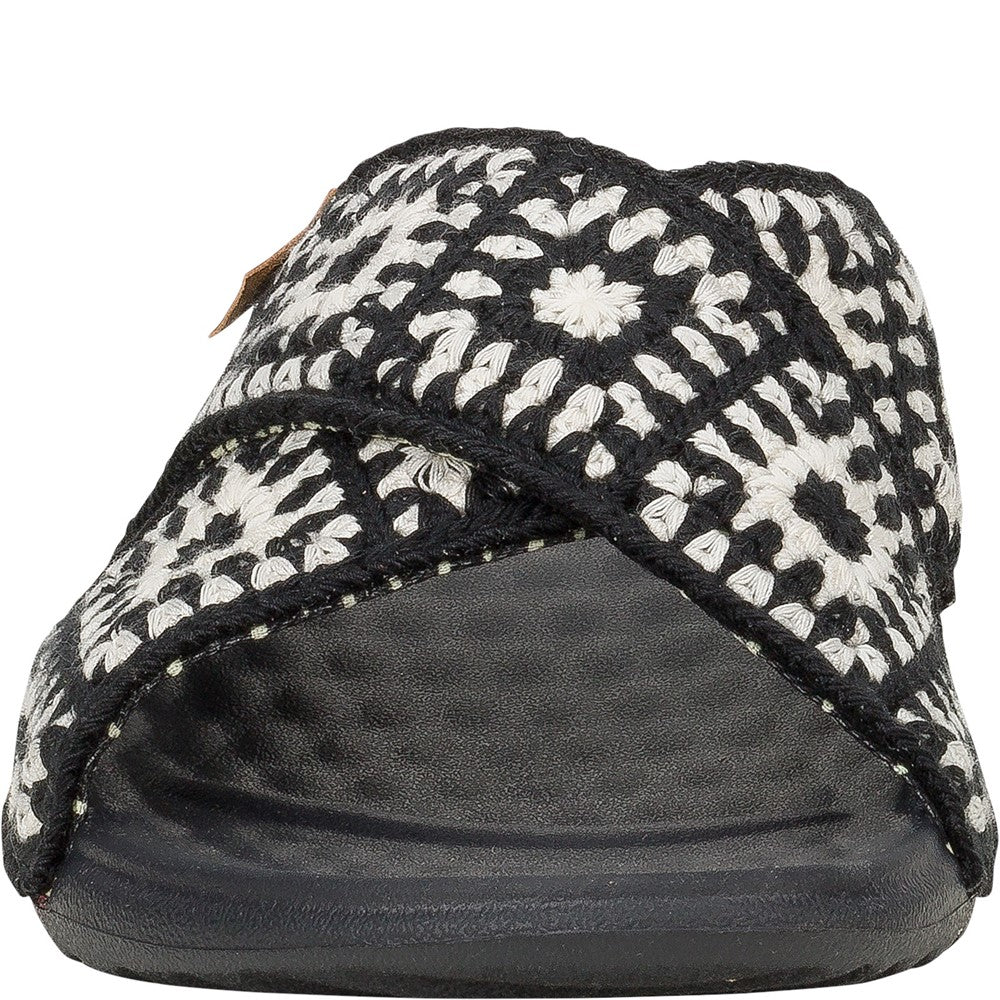Women's HEYDUDE Christi Slide Cottage Crochet Mule
