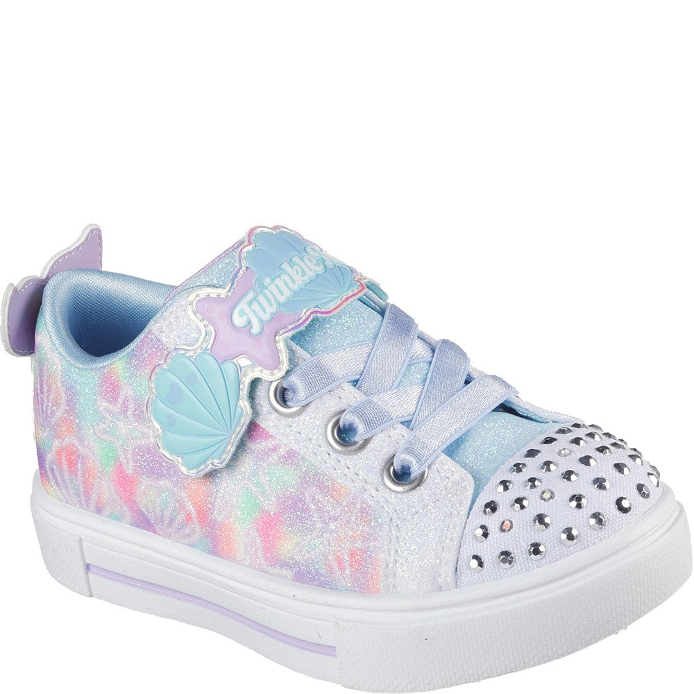 Girls' Skechers Twinkle Sparks Underwater Magic Trainer